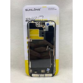 FRONTAL TELA DISPLAY IPHONE 14 PRO (CI REMOVÍVEL) PRETA ORIGINAL