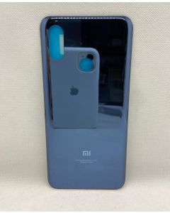 TAMPA TRASEIRA XIAOMI MI 8 AZUL ESCURO