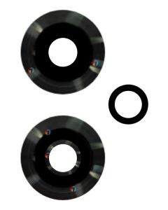 LENTE VIDRO CÂMERA XIAOMI POCO X5 5G PRETA