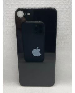 TAMPA TRASEIRA IPHONE SE 2020 (FURO MAIOR) PRETA