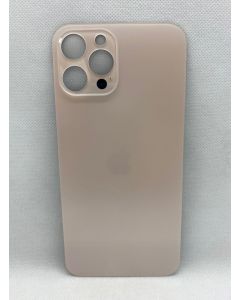 TAMPA TRASEIRA IPHONE 12 PRO MAX (FURO MAIOR) DOURADA 