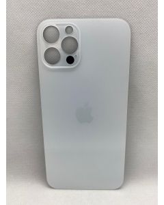 TAMPA TRASEIRA IPHONE 12 PRO (FURO MAIOR) PRATEADA