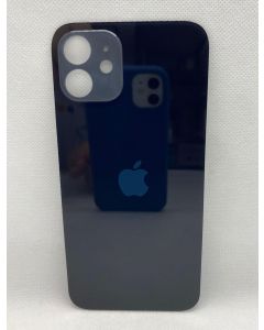 TAMPA TRASEIRA IPHONE 12 (FURO MAIOR) PRETA