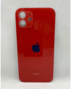 TAMPA TRASEIRA IPHONE 12 (FURO MAIOR) VERMELHA