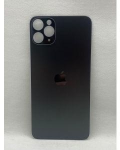 TAMPA TRASEIRA IPHONE 11 PRO MAX (FURO MAIOR) CINZA ESPACIAL