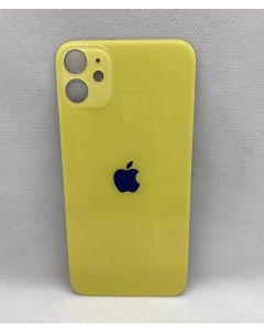 TAMPA TRASEIRA IPHONE 11 (FURO MAIOR) AMARELA