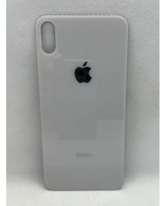 TAMPA TRASEIRA IPHONE XS (FURO MAIOR) PRATEADA