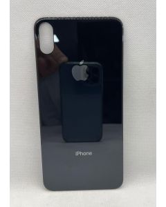 TAMPA TRASEIRA IPHONE XS (FURO MAIOR) CINZA ESPACIAL