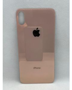 TAMPA TRASEIRA IPHONE XS (FURO MAIOR) DOURADA