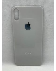 TAMPA TRASEIRA IPHONE X (FURO MAIOR) PRATEADA