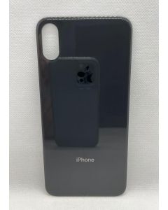 TAMPA TRASEIRA IPHONE X (FURO MAIOR) CINZENTA SIDERAL