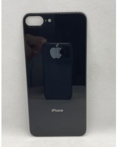 TAMPA TRASEIRA IPHONE 8 PLUS (FURO MAIOR) PRETA