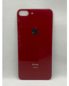TAMPA TRASEIRA IPHONE 8 PLUS (FURO MAIOR) VERMELHA