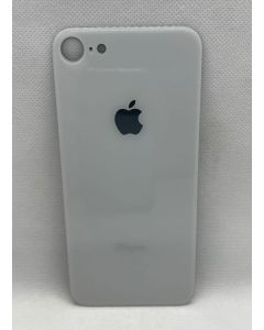 TAMPA TRASEIRA IPHONE 8G (FURO MAIOR) PRATEADA