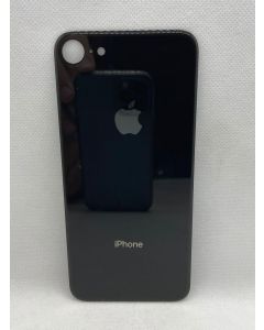 TAMPA TRASEIRA IPHONE 8G (FURO MAIOR) CINZA ESPACIAL