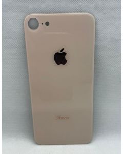 TAMPA TRASEIRA IPHONE 8G (FURO MAIOR) DOURADA / ROSA