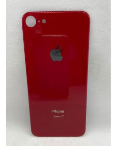 TAMPA TRASEIRA IPHONE 8G (FURO MAIOR) VERMELHA