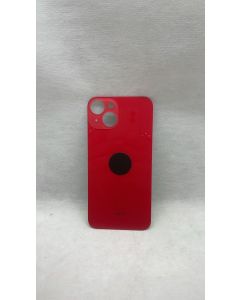 TAMPA TRASEIRA IPHONE 14 (FURO MAIOR) VERMELHA