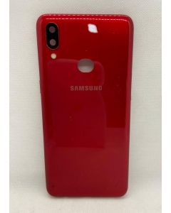 TAMPA TRASEIRA SAMSUNG A10S A107 VERMELHA