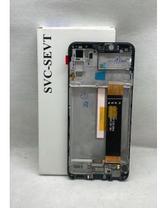 FRONTAL TELA DISPLAY SAMSUNG M33 5G M336 PRETA COM ARO NACIONAL