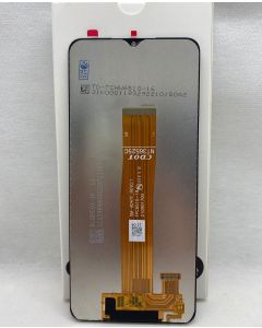 FRONTAL TELA DISPLAY SAMSUNG A04S A047 PRETA SEM ARO NACIONAL LCD