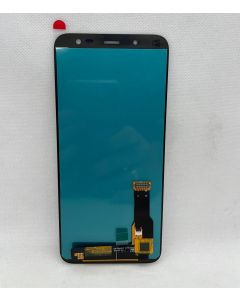 FRONTAL TELA DISPLAY SAMSUNG J6 J600 PRETO SEM ARO ORIGINAL OLED