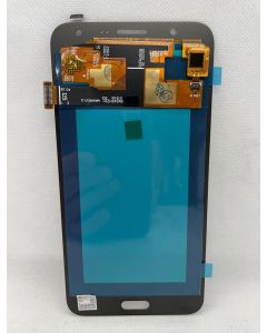 FRONTAL TELA DISPLAY SAMSUNG J7 J700 PRETA SEM ARO ORIGINAL OLED