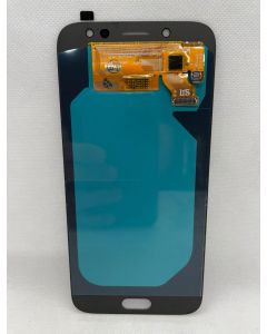 FRONTAL TELA DISPLAY SAMSUNG J7 PRO J730 PRETA SEM ARO ORIGINAL OLED