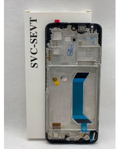 FRONTAL TELA DISPLAY XIAOMI NOTE 12 5G / POCO X5 5G PRETO COM ARO ORIGINAL VIVID OLED