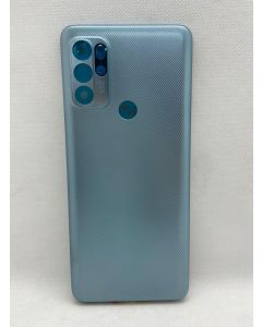 TAMPA TRASEIRA MOTO G60S XT2133-1 AZUL ESCURO
