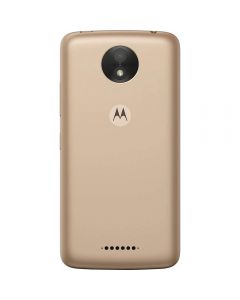 TAMPA TRASEIRA MOTO C XT1756 DOURADA