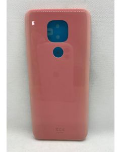 TAMPA TRASEIRA MOTO G9 XT2083 / G9 PLAY XT2083-1 ROSA