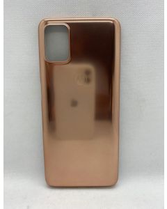 TAMPA TRASEIRA MOTO G9 PLUS XT2087-1 DOURADA