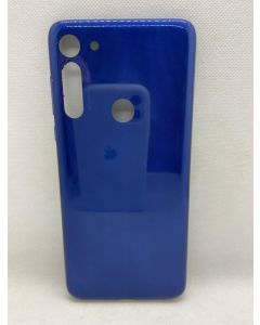 TAMPA TRASEIRA MOTO G8 XT2045-1 AZUL
