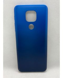 TAMPA TRASEIRA MOTO E7 PLUS XT2081-1 AZUL
