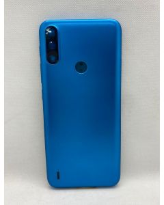 TAMPA TRASEIRA MOTO E7 POWER XT2097-5 AZUL
