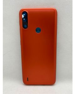 TAMPA TRASEIRA MOTO E7 POWER XT2097-5 LARANJA