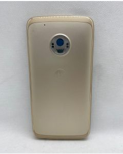 TAMPA TRASEIRA MOTO G5 PLUS XT1683 DOURADA