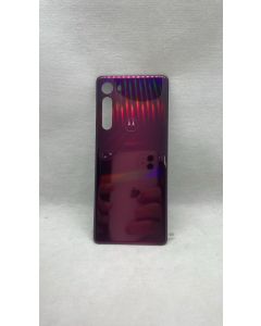 TAMPA TRASEIRA MOTO EDGE XT2063-3 VERMELHA