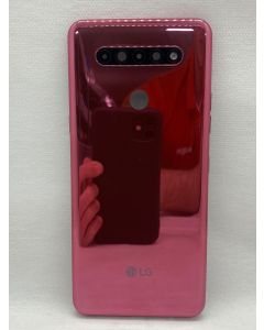 TAMPA TRASEIRA LG K51S K510 VERMELHA