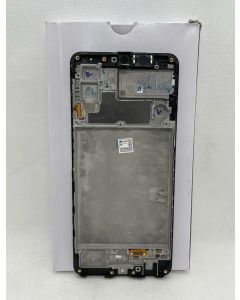 FRONTAL TELA DISPLAY SAMSUNG M22 M225 PRETO COM ARO ORIGINAL VIVID
