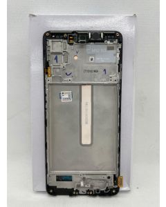 FRONTAL TELA DISPLAY SAMSUNG M52 5G M525 PRETO COM ARO NACIONAL AMOLED