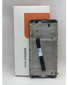 FRONTAL TELA DISPLAY XIAOMI REDMI 7A M1903C3EG PRETA COM ARO NACIONAL