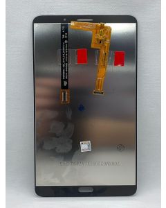 FRONTAL TELA DISPLAY FRONTAL TABLET SAMSUNG T285 PRETO SEM ARO ORIGINAL LCD