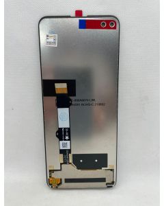 FRONTAL TELA DISPLAY MOTO G 5G PLUS XT2075 PRETO SEM ARO ORIGINAL LCD