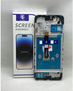 FRONTAL TELA DISPLAY MOTO G9 POWER XT2091 PRETO COM ARO NACIONAL