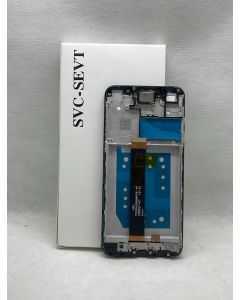 FRONTAL TELA DISPLAY MOTO E6 PLAY XT2029 PRETO COM ARO NACIONAL