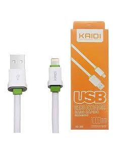 CABO KAIDI LIGHTNING 1M BRANCO ORIGINAL