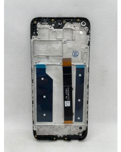 FRONTAL TELA DISPLAY FRONTAL LG K61 Q630 PRETO COM ARO ORIGINAL