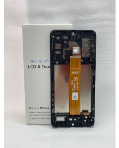 FRONTAL TELA DISPLAY SAMSUNG A32 5G A326 PRETA COM ARO NACIONAL LCD